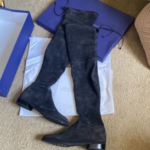 Stuart Weitzman lowland over the knee boot (suede)